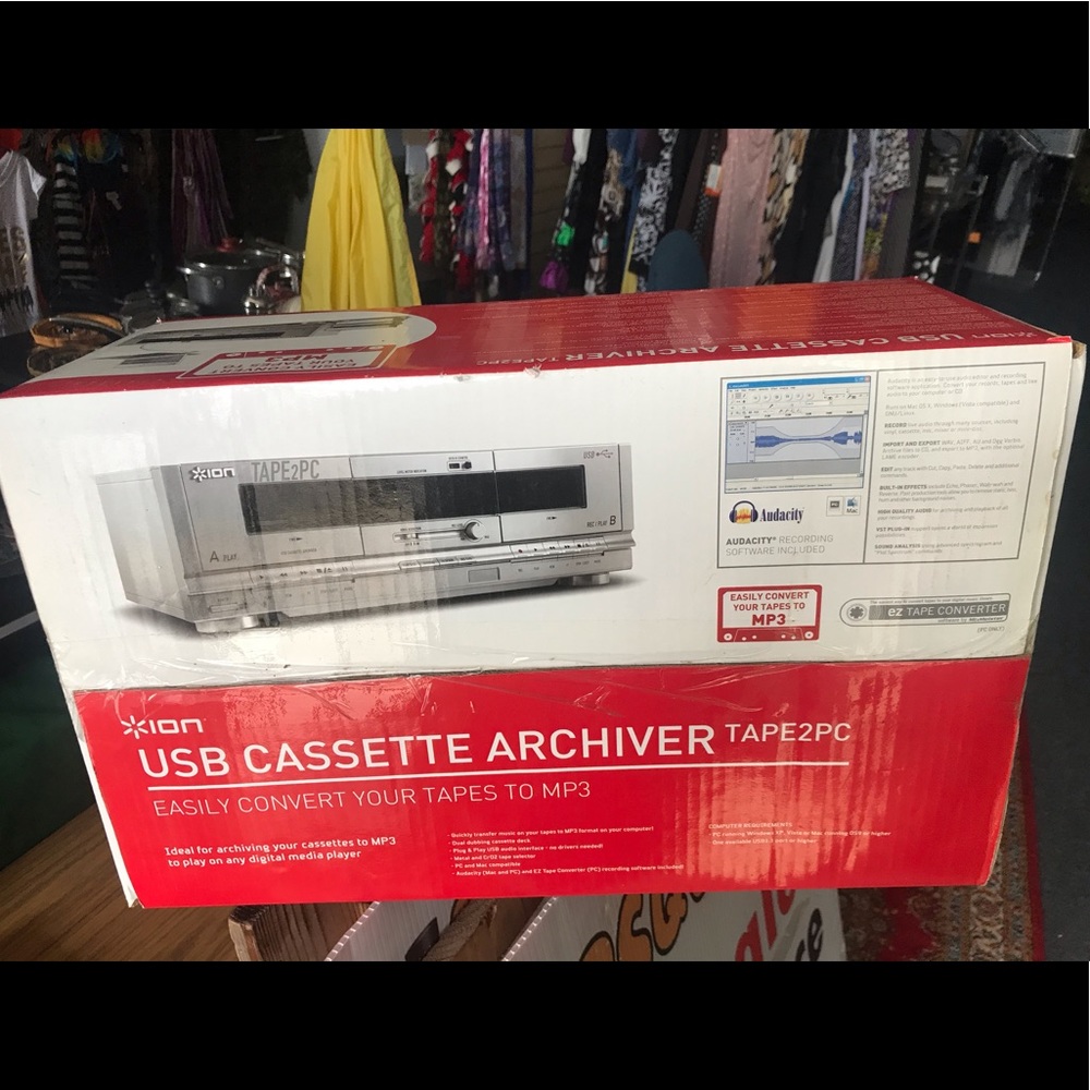 USB Cassette Archiver Tape (2 pc)